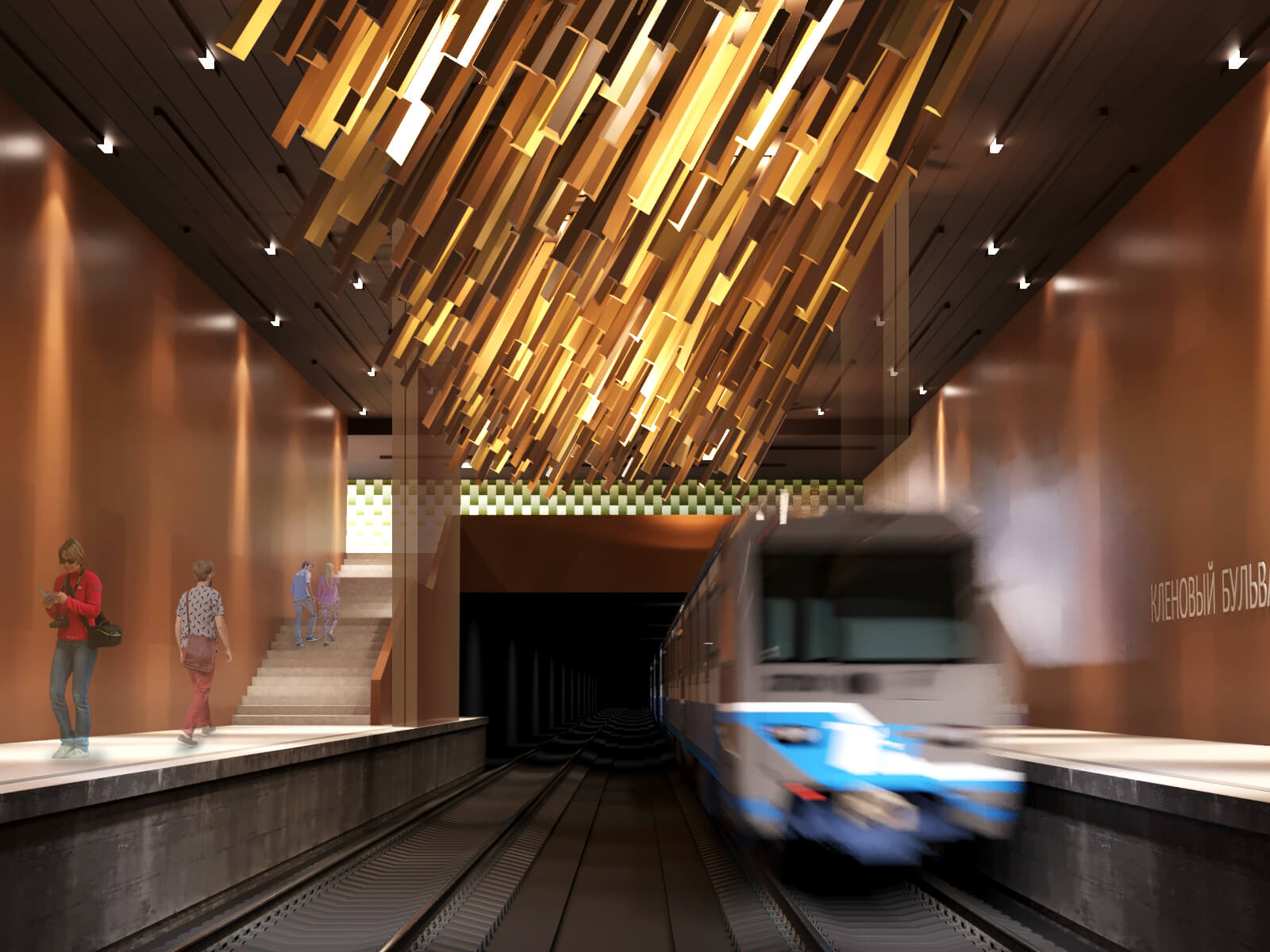 Фотография проекта «Станции нового метрополитена», архитектурное бюро «Структура»